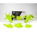 RACETECH R-KITKTM-GF0-516 : RACETECH Plastic Kit Neon Yellow/Black KTM