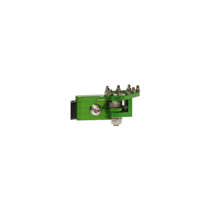 RFX FXRB9010099GN : Puntera de pedal de freno trasero flexible CNC RFX Pro de repuesto (verde)