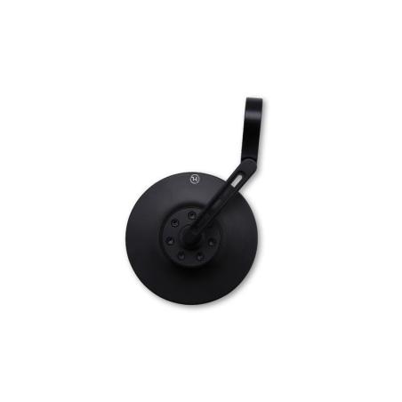 HIGHSIDER 301-294 : Retrovisor de manillar HIGHSIDER Conero 2 Black Edition (corto)