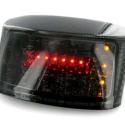 V PARTS 601B1M095B : Piloto trasero con intermitentes integrados V PARTS LED ahumado MBK/Yamaha