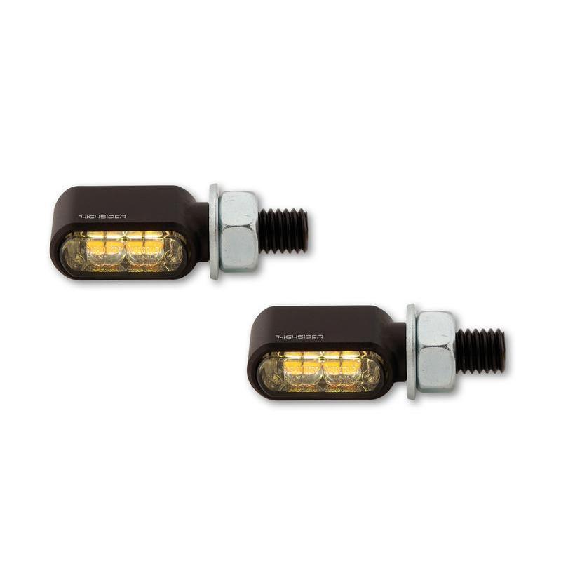 HIGHSIDER 204-2870 : Juego de intermitentes LED HIGHSIDER Little Bronx - 2en1