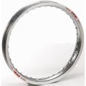 HAAN WHEELS 411001/1 : Llanta delantera Haan Wheels + Radios y cabezillas plateados - 21x1,85x36T