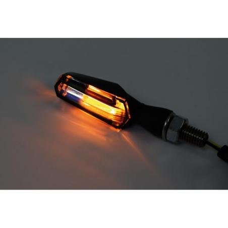 SHIN YO 204-028 : Juego de intermitentes LED SHIN YO Scuro - 2en1