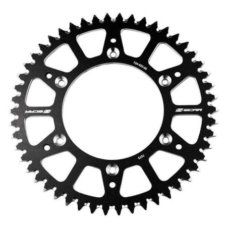SCAR SRS230-49BK : Corona SCAR aluminio ultra-ligero autolimpiable SRS230 - 520