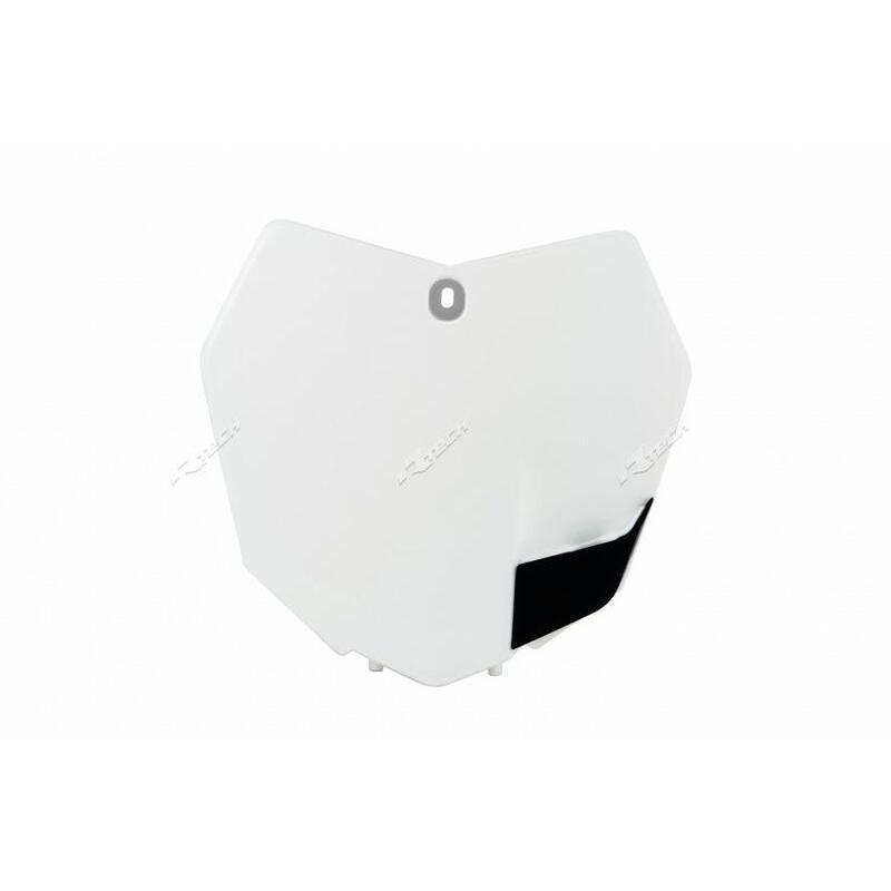 RACETECH R-TBKTMBN0013 : Portanúmeros delantero RACETECH Blanco KTM