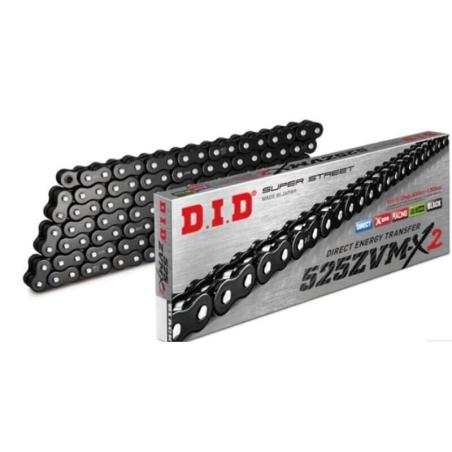 D.I.D 4525516138284 : Cadena D.I.D 525ZVM-X2 X-Ring - Paso 525