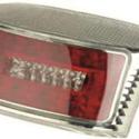 V PARTS 6F1B1R0S2B : Piloto trasero V PARTS LED tipo R8 cromado MBK/Yamaha