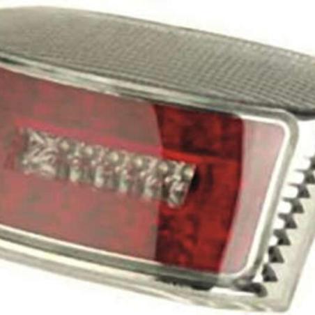 V PARTS 6F1B1R0S2B : Piloto trasero V PARTS LED tipo R8 cromado MBK/Yamaha