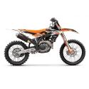 BLACKBIRD 8548R21 : Kit de adhesivos + funda de asiento BLACKBIRD Replica Trophy 22 - KTM