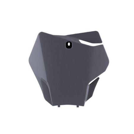 POLISPORT 8668100006 : Portanúmeros delantero POLISPORT gris nardo Gas Gas MC