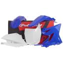 POLISPORT 91074 : Kit de plástica POLISPORT negro Yamaha YZ125/250
