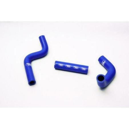 SAMCO KAW-20BLUE : Kit manguitos SAMCO - 3 Kawasaki KX85 / 100