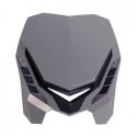 POLISPORT 8670800005 : Careta con faro POLISPORT E-Blaze gris
