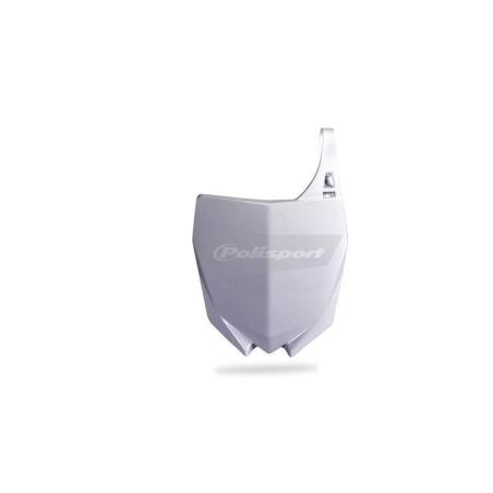 POLISPORT 8678400001 : Porta-números delantero POLISPORT blanco Yamaha