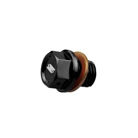 SCAR MODP301 : Tapón magnético de vaciado de aceite SCAR negro