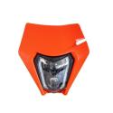 RACETECH R-MASKKTMAR01 : Careta con faro LED RACETECH
