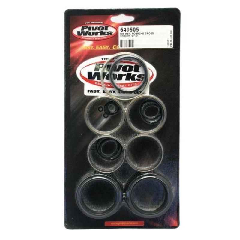 PIVOT WORKS PWFFK-H03-500 : Kit de Reacondicionamiento de Horquilla PIVOT WORKS CR500R 1997-01
