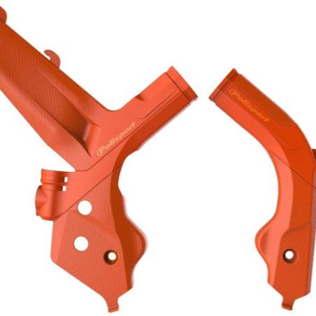 POLISPORT 8472900002 : Protector de chasis POLISPORT naranja EB