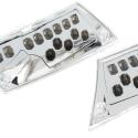 V PARTS 841Z0W0S2B : Intermitente trasero V PARTS tipo origen LED cromado Piaggio Zip 50