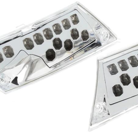 V PARTS 841Z0W0S2B : Intermitente trasero V PARTS tipo origen LED cromado Piaggio Zip 50