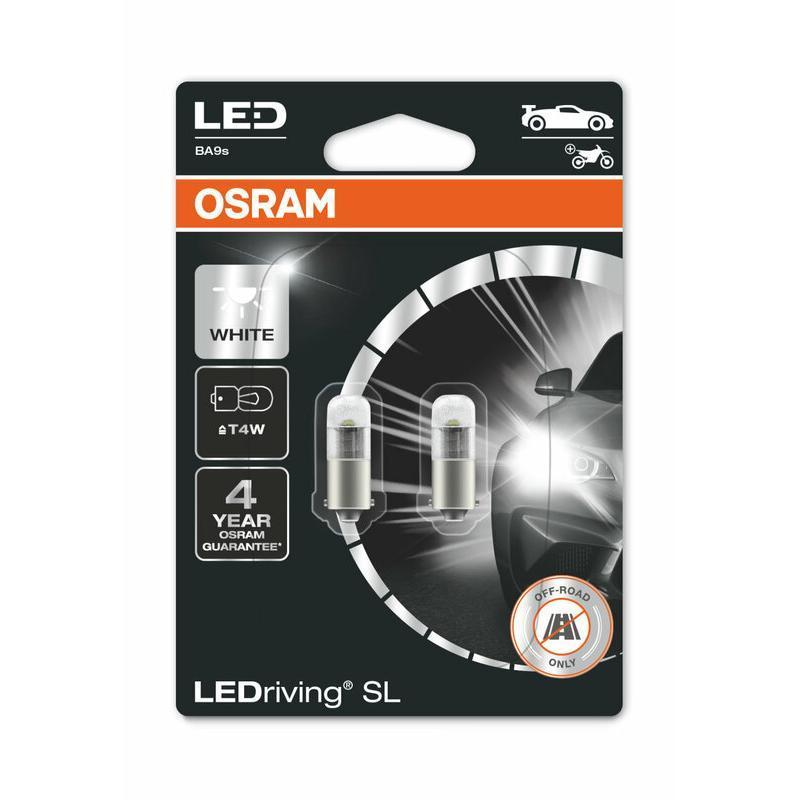 OSRAM 3893DWP-02B : Lampara OSRAM Retrofit LEDriving T4W Light 12V 0,8W - 2u