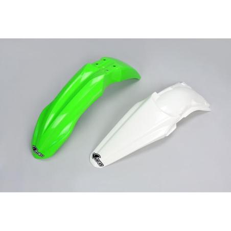 UFO  : Kit guardabarros delantero & Trasero OEM Color  Kawasaki KX250F/KX450F
