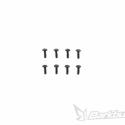 BARKBUSTERS B-089 : Kit de tornillería para deflectores y conectores de paramanos Barkbusters
