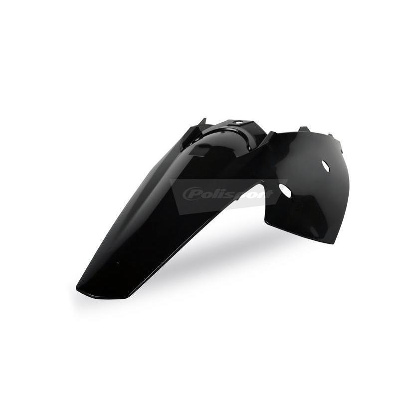 POLISPORT 8561300001 : Guardabarros trasero con paneles laterales integrados POLISPORT negro KTM