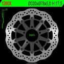 NG BRAKE DISC 1260XG : Disco de freno NG BRAKES ondulado flotante