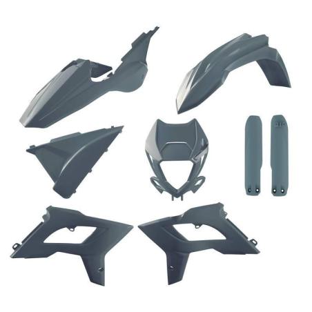 POLISPORT 91078 : Kit de plásticos POLISPORT gris - Beta RR 2T/4T