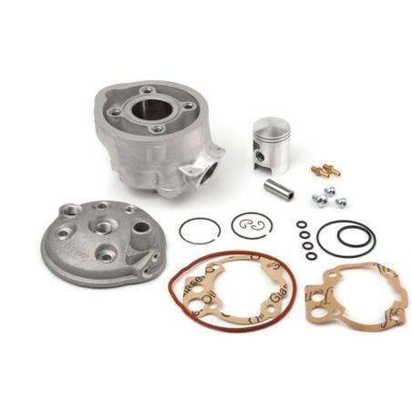 AIRSAL 011332403 : Kit cilindro completo aluminio AIRSAL 49cc Minarelli AM6 (Tech piston)