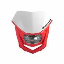 POLISPORT 8657400040 : Careta POLISPORT Halo rojo/blanco