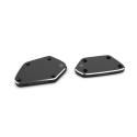HIGHSIDER 426-400 : Juego de tapas de depósito de líquido de frenos y embrague HIGHSIDER aluminio CNC