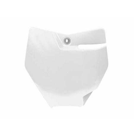 RACETECH R-TBKTMBN0185 : Portanúmeros delantero RACETECH Blanco KTM SX85