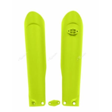 RACETECH R-PSKTMGF0015 : Protectores de horquilla RACETECH - amarillo fluorescente