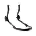 BIHR  : Caballete delantero BIHR Home Track color negro mate y ruedas negras
