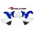 RACETECH R-KITYZ0-BL0-REV : RACETECH Revolution Replacement Plastics Kit Blue/White Yamaha YZ125/250