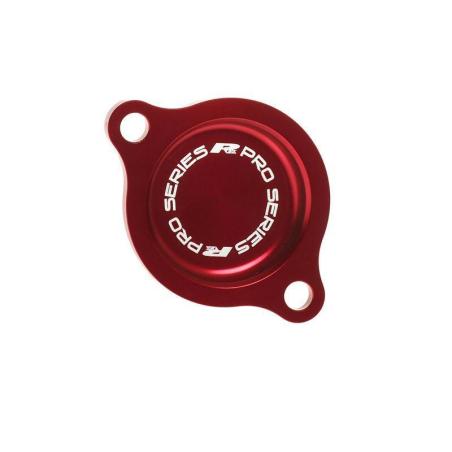 RFX FXFC1020099RD : Tapa del filtro de aceite RFX Pro (rojo) - Honda CRF250