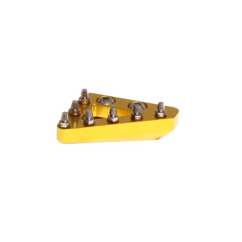 RFX FXRB9010199YL : Puntera de pedal de freno trasero macizo CNC RFX Pro de repuesto (amarillo)