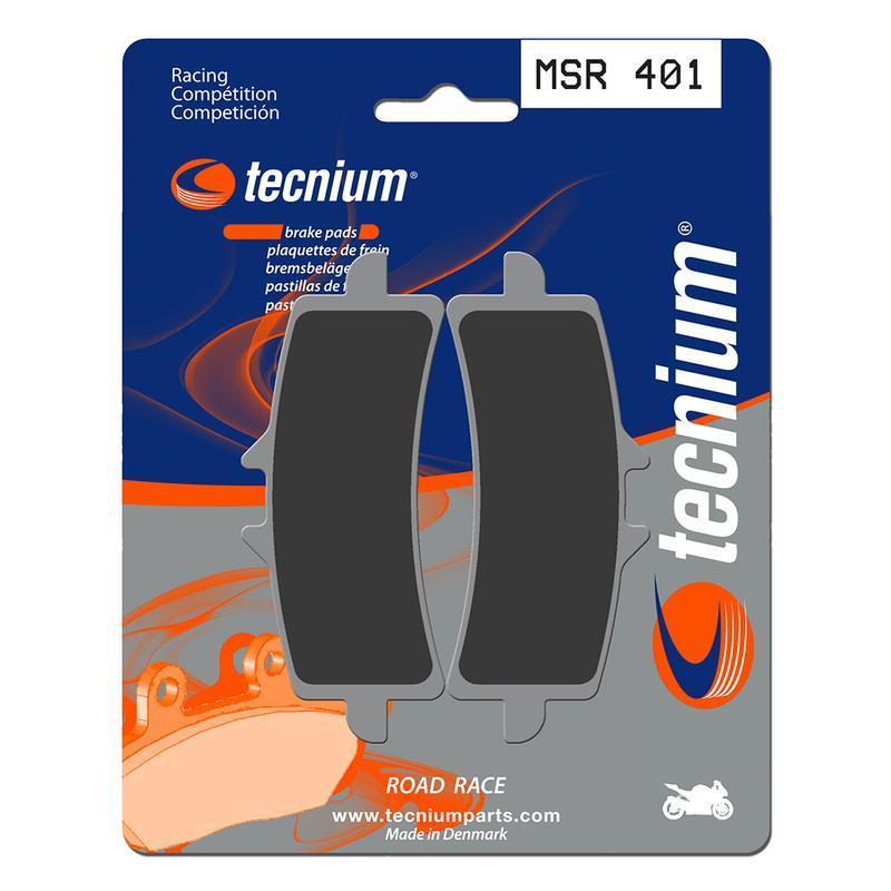TECNIUM MSR401 : Pastillas de freno TECNIUM sintetizadas - MSR401