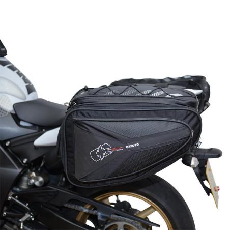 OXFORD OL305 : Alforjas laterales OXFORD P60R 60L negro