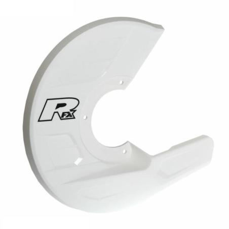 RFX FXDG9010099WH : Protector de disco y pinza RFX Pro (blanco) Universal para adaptarse a los soportes de protector de disco RF