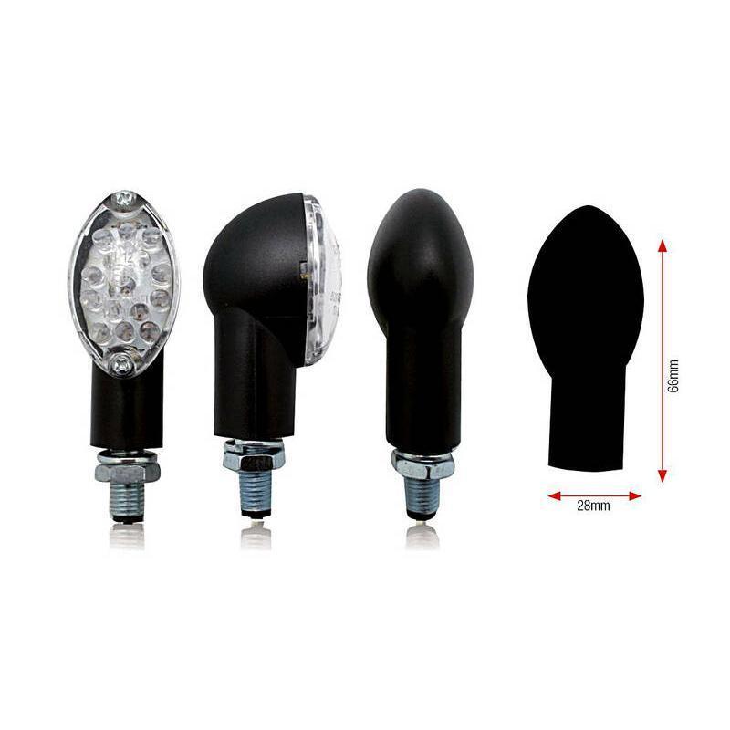 BIHR 003-7 : Juego de intermitentes LED BIHR Oval