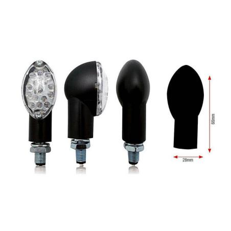 BIHR 003-7 : Juego de intermitentes LED BIHR Oval
