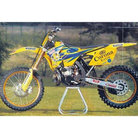 TECNOSEL 13V04 : Funda de asiento TECNOSEL Replica Team Suzuki 2001