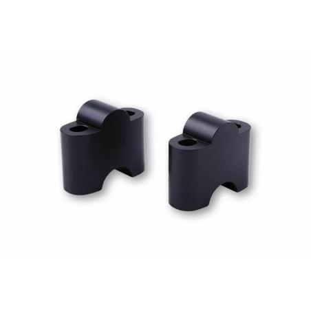 LSL 121RE35SW : Alzas de manillar LSL Ø22, 2mm +35mm negro