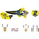 TECNOSEL 23V04 : Kit adhesivos TECNOSEL Replica Team Suzuki 2001