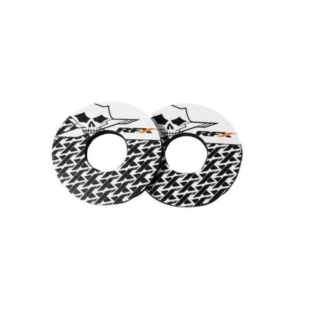 RFX FXHG9020000RF : Donuts para puños RFX Sport (Skull RFX), pareja