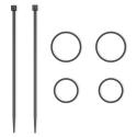 QUAD LOCK QLP-BKE : Juntas tóricas/abrazaderas de repuesto QUAD LOCK