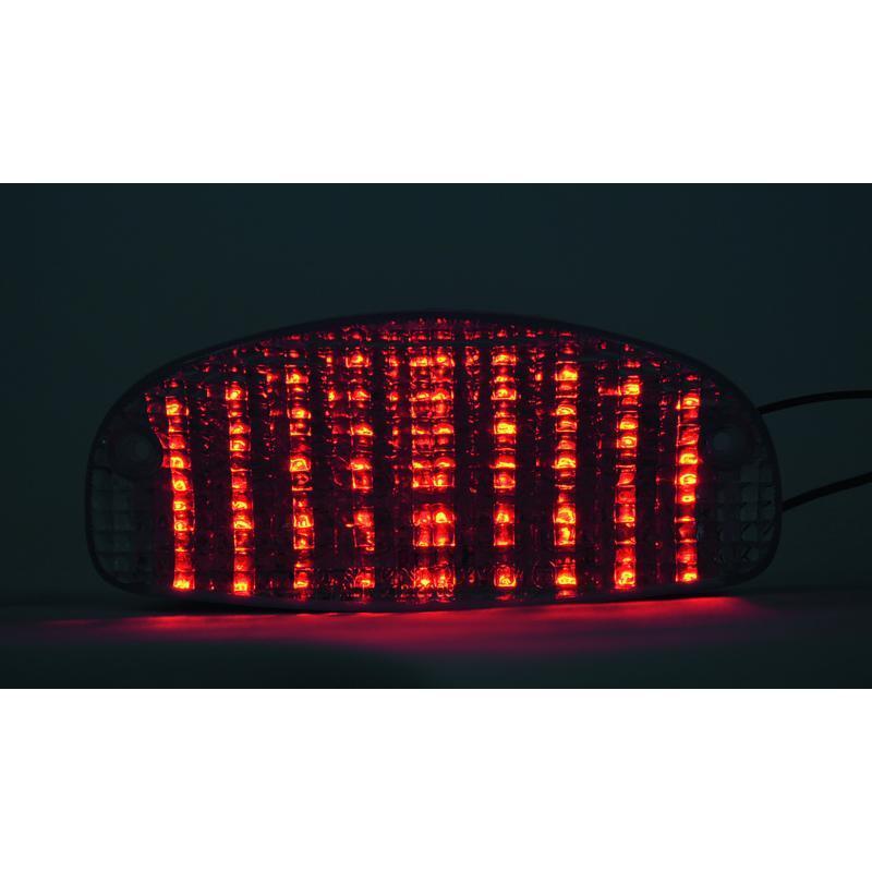 BIHR TZH-052-INT : Piloto trasero BIHR Led con intermitentes integradoHONDA HORNET 600